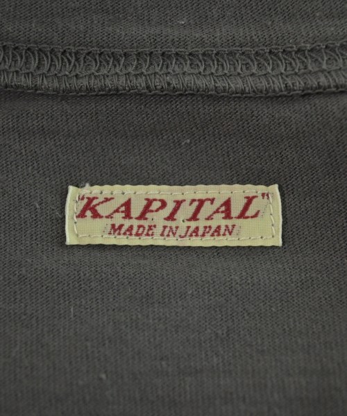 KAPITAL（キャピタル）Tシャツ・カットソー グレー サイズ:L メンズ/2200612219083