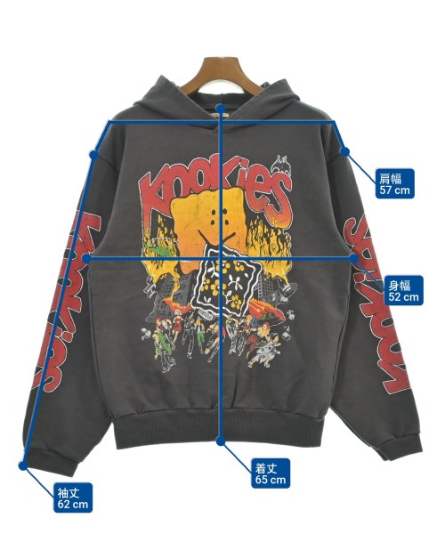 KAPITAL（キャピタル）パーカー グレー サイズ:3(L位) メンズ/2200612219137