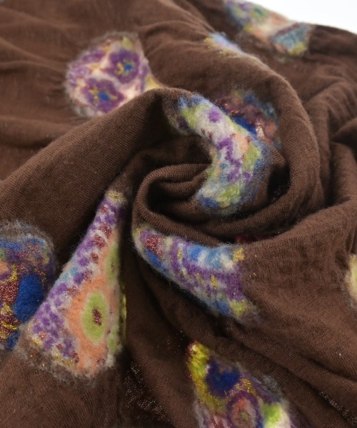 -（ソノタ）マフラー 茶 サイズ:- メンズ/2200613576024