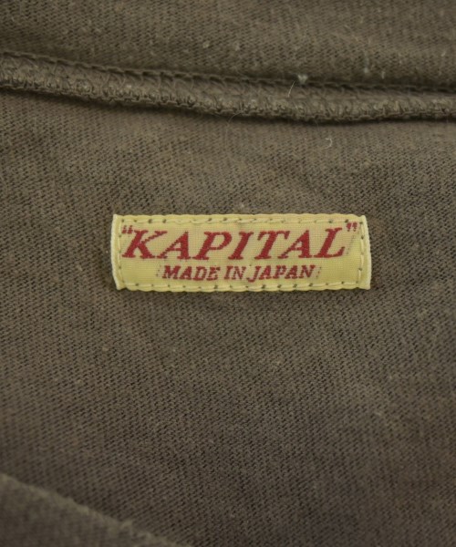 KAPITAL（キャピタル）Tシャツ・カットソー 茶 サイズ:L メンズ/2200629495036