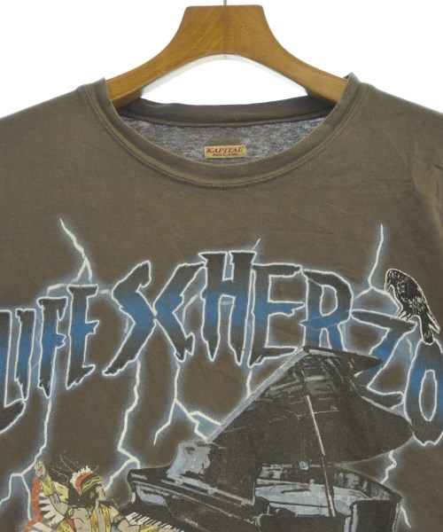 KAPITAL（キャピタル）Tシャツ・カットソー 茶 サイズ:L メンズ/2200629495036