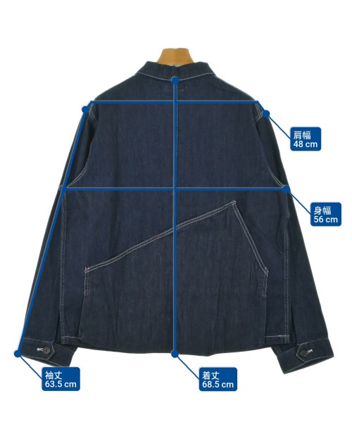 KAPITAL（キャピタル）デニムジャケット 紺 サイズ:3(L位) メンズ/2200632152049