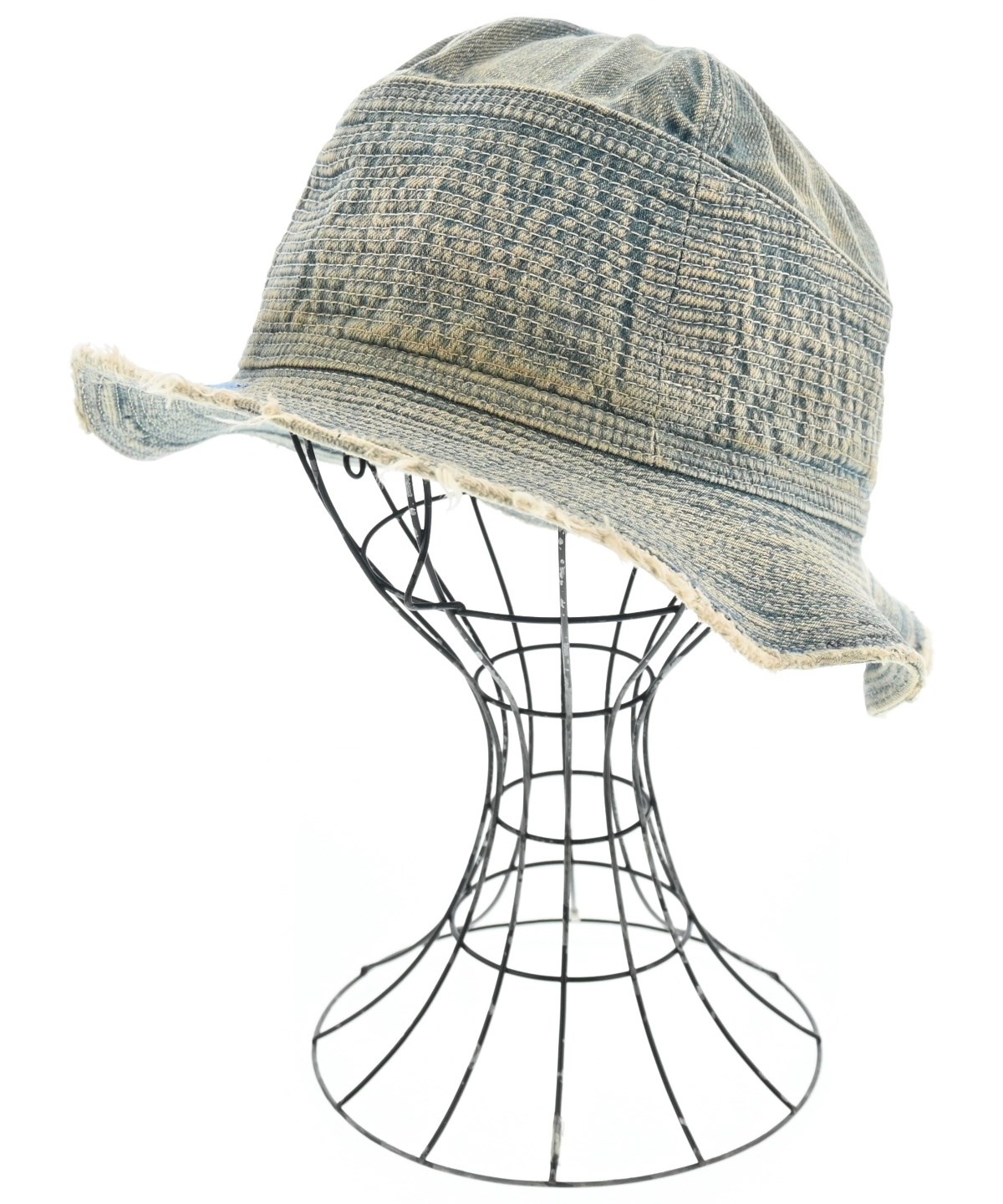 KAPITAL キャピタル ストローハット KAPITAL（キャピタル）ハット 青 サイズ:ONE メンズ