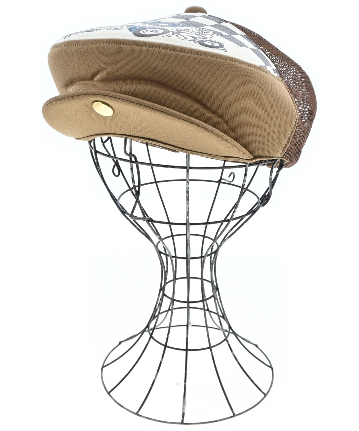 KAPITAL（キャピタル）ハンチング・ベレー帽 茶 サイズ:F メンズ