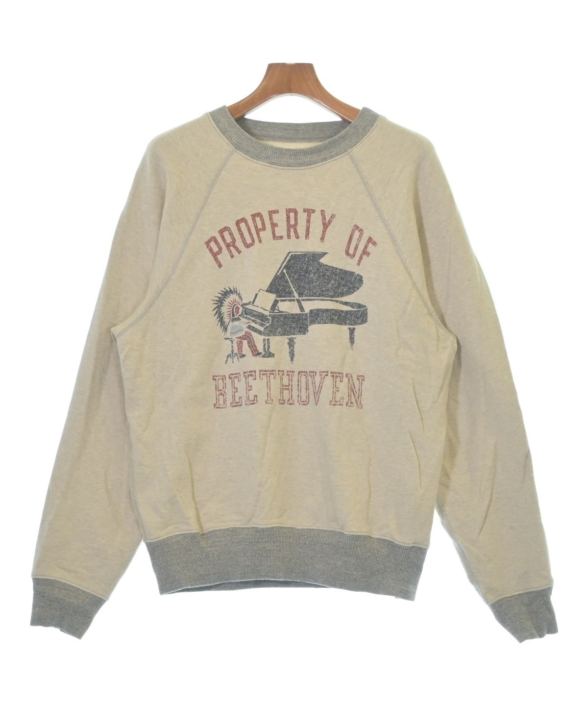 KAPITAL（キャピタル）スウェット ベージュ サイズ:3(L位