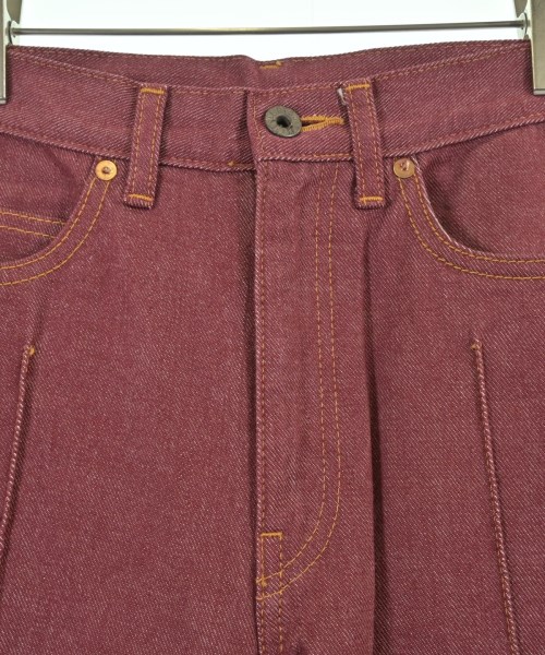 KAPITAL（キャピタル）デニムパンツ 赤 サイズ:32(L位) メンズ/2200676731125