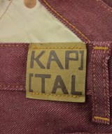 KAPITAL（キャピタル）デニムパンツ 赤 サイズ:32(L位) メンズ/2200676731125