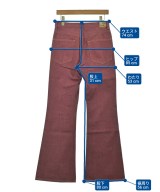 KAPITAL（キャピタル）デニムパンツ 赤 サイズ:32(L位) メンズ/2200676731125