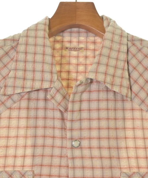 KAPITAL（キャピタル）カジュアルシャツ ベージュ サイズ:L メンズ/2200676804416