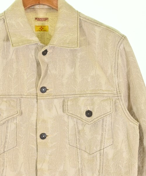 KAPITAL（キャピタル）デニムジャケット ベージュ サイズ:M メンズ/2200679187158