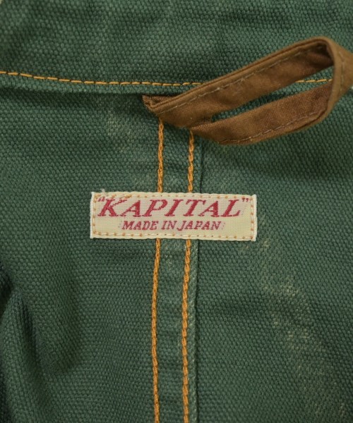 KAPITAL（キャピタル）カバーオール 緑 サイズ:3(L位) メンズ/2200698176027