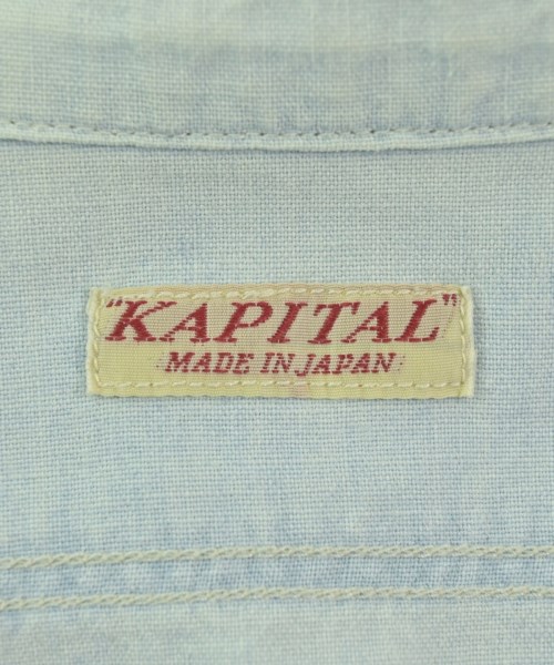 KAPITAL（キャピタル）カジュアルシャツ 青 サイズ:3(L位) メンズ/2200698176072