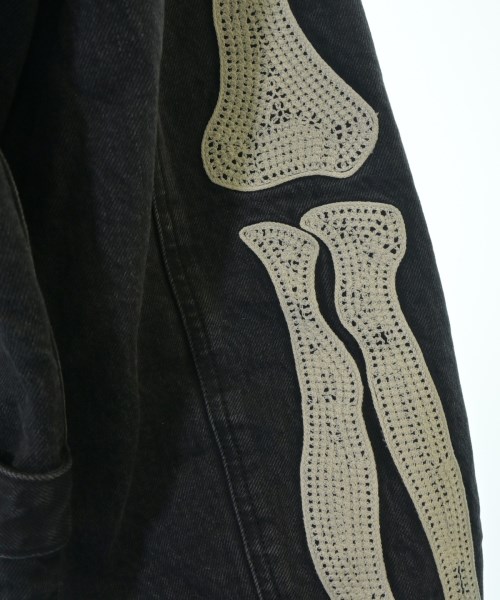 KAPITAL（キャピタル）デニムジャケット 黒 サイズ:5(XXL位) メンズ/2200640660031