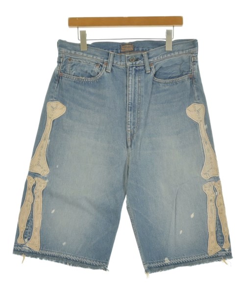 KAPITAL(キャピタル)ショートパンツ 青 サイズ:36(XL位)/2200640660208