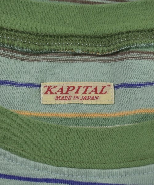 KAPITAL（キャピタル）Tシャツ・カットソー 緑 サイズ:1(S位) メンズ/2200661681169