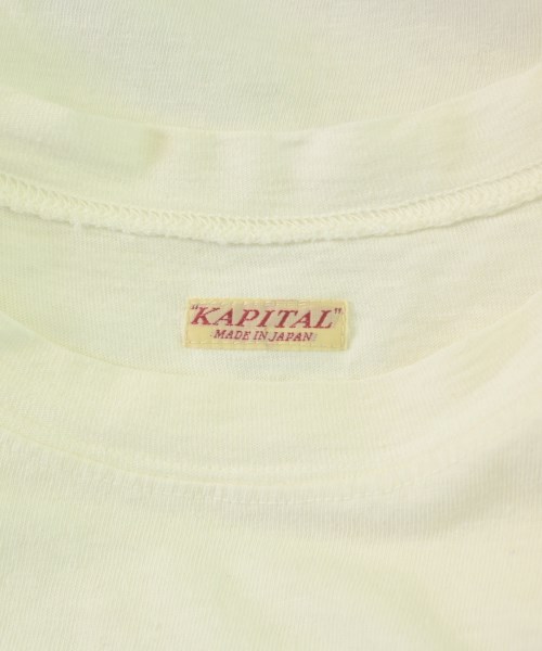 KAPITAL（キャピタル）Tシャツ・カットソー 白 サイズ:3(L位) メンズ/2200712263054