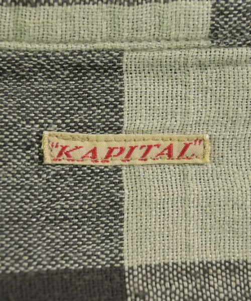 KAPITAL（キャピタル）カジュアルシャツ 茶 サイズ:0(XS位) メンズ/2200635149275