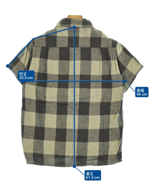 KAPITAL（キャピタル）カジュアルシャツ 茶 サイズ:0(XS位) メンズ/2200635149275