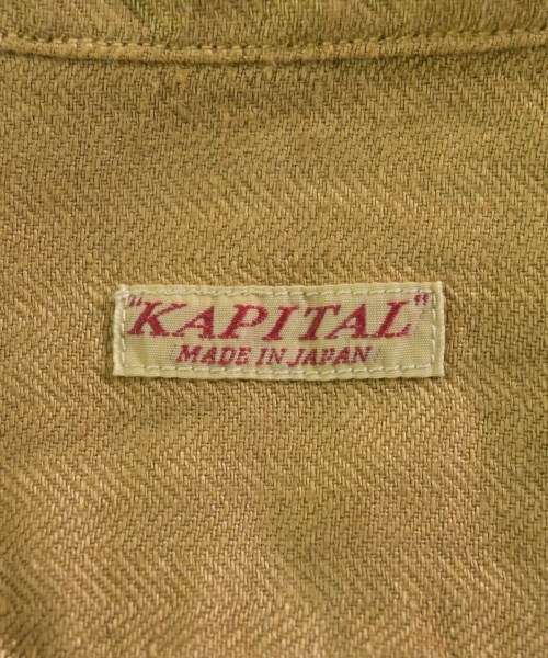 KAPITAL（キャピタル）カジュアルシャツ ベージュ サイズ:1(S位) メンズ/2200635149299