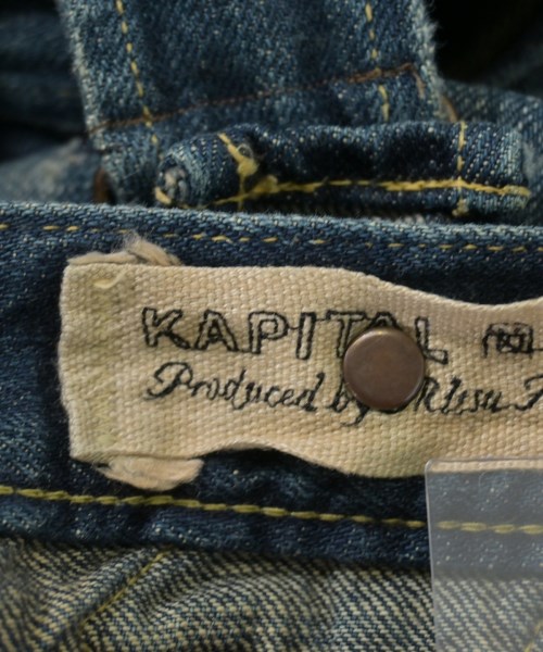 KAPITAL（キャピタル）デニムパンツ 紺 サイズ:1(S位) メンズ/2200635149510