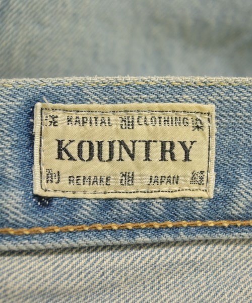 KAPITAL（キャピタル）デニムパンツ 青 サイズ:32(L位) メンズ/2200635149558