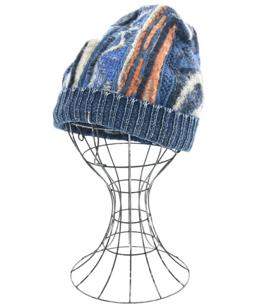 KAPITAL(キャピタル)ニットキャップ・ビーニー 青 サイズ:-/2200635149589