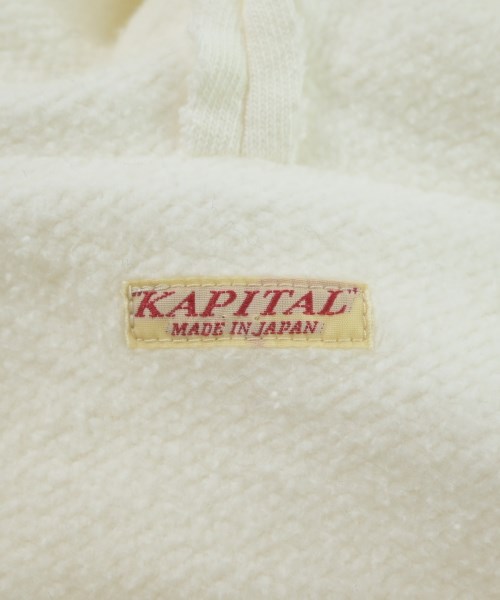 KAPITAL（キャピタル）パーカー 白 サイズ:3(L位) メンズ/2200645128079