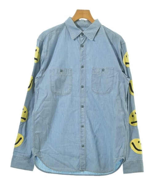 KAPITAL(キャピタル)カジュアルシャツ 青 サイズ:XL/2200649386079