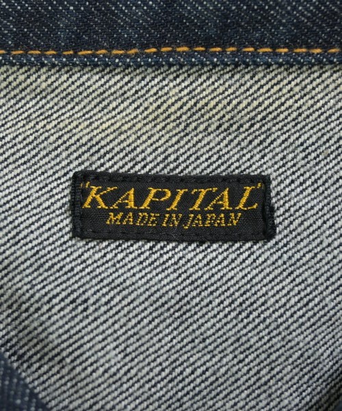 KAPITAL（キャピタル）デニムジャケット 紺 サイズ:3(L位) メンズ/2200650480100