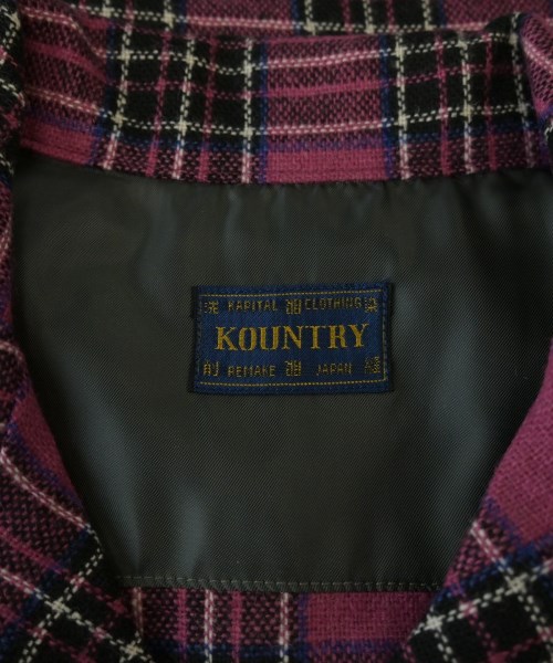 KAPITAL（キャピタル）カジュアルシャツ ピンク サイズ:3(L位) メンズ/2200650480155