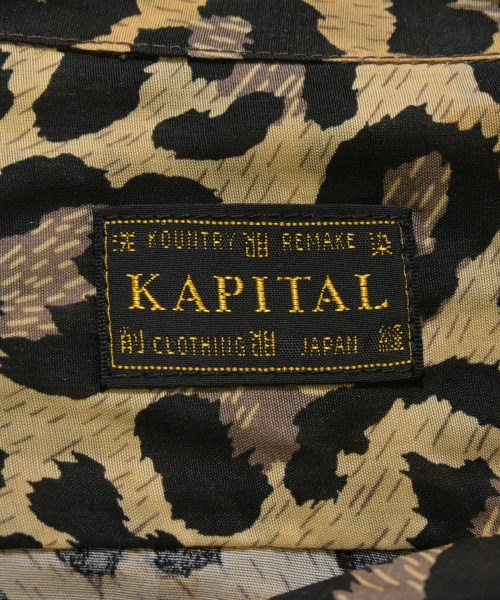 KAPITAL（キャピタル）カジュアルシャツ ベージュ サイズ:3(L位) メンズ/2200650480162