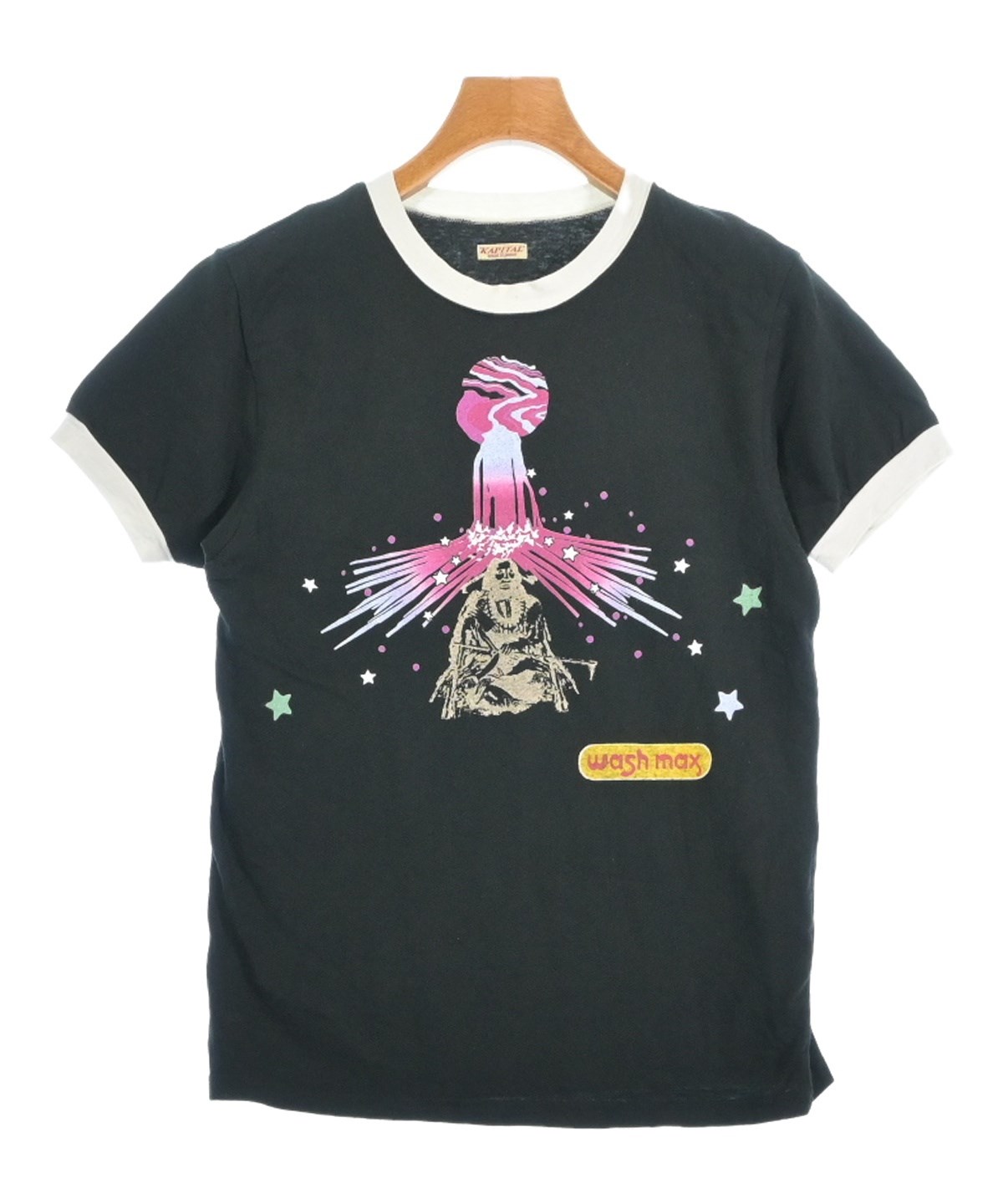 KAPITAL（キャピタル）Tシャツ・カットソー 黒 サイズ:1(M位) メンズ