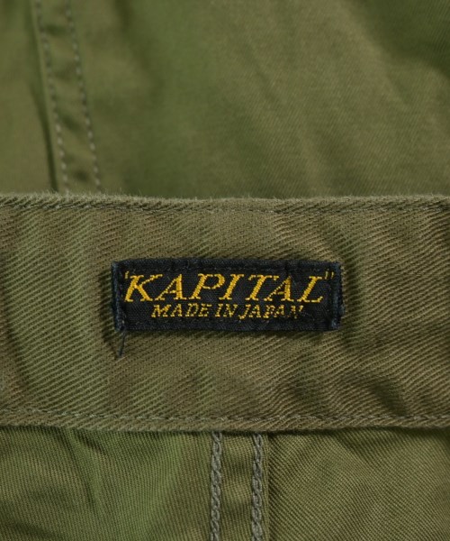 KAPITAL（キャピタル）カーゴパンツ カーキ サイズ:M メンズ/2200704705258