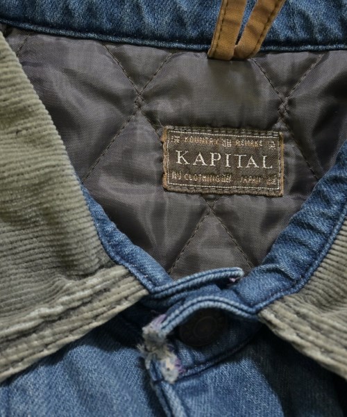 KAPITAL（キャピタル）カバーオール 紺 サイズ:3(L位) メンズ/2200665219023