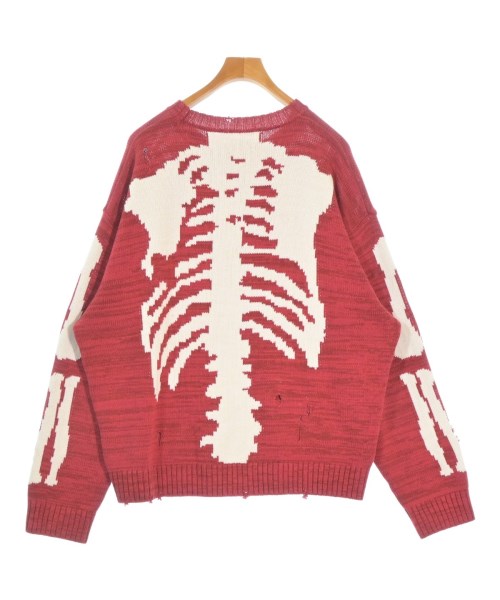 KAPITAL（キャピタル）ニット・セーター 赤 サイズ:3(L位) メンズ/2200665374029