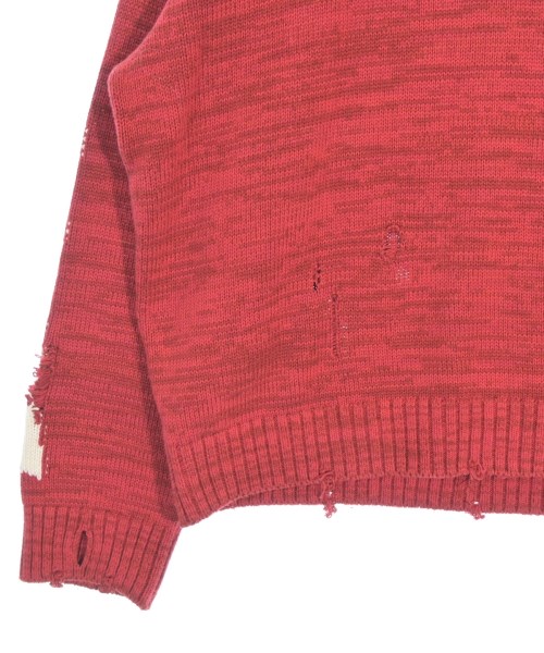 KAPITAL（キャピタル）ニット・セーター 赤 サイズ:3(L位) メンズ/2200665374029