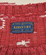 KAPITAL（キャピタル）ニット・セーター 赤 サイズ:3(L位) メンズ/2200665374029