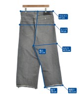 KAPITAL（キャピタル）デニムパンツ グレー サイズ:3(L位) メンズ/2200665763021