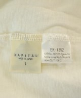 KAPITAL（キャピタル）Tシャツ・カットソー 白 サイズ:1(S位) メンズ/2200666097033