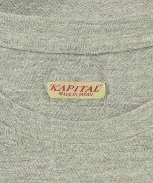 KAPITAL（キャピタル）Tシャツ・カットソー グレー サイズ:2(M位) メンズ/2200723538042