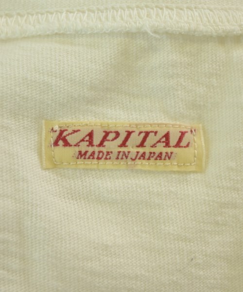 KAPITAL（キャピタル）Tシャツ・カットソー 白 サイズ:3(L位) メンズ/2200732980023