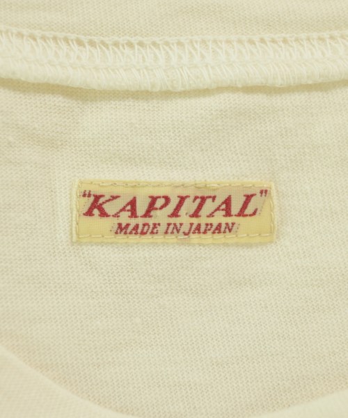 KAPITAL（キャピタル）Tシャツ・カットソー 白 サイズ:L メンズ/2200719923265