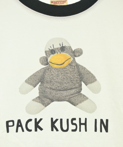 KAPITAL（キャピタル）Tシャツ・カットソー 白 サイズ:4(XL位) メンズ/2200719923272