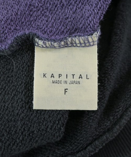 KAPITAL（キャピタル）スウェット 黒 サイズ:F メンズ/2200689614101