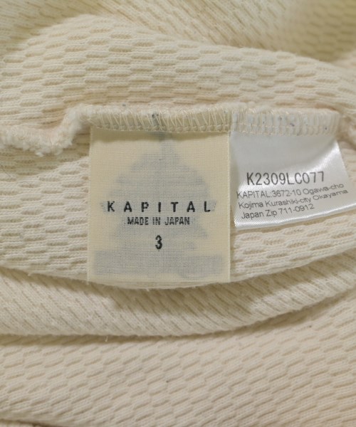 KAPITAL（キャピタル）Tシャツ・カットソー 白 サイズ:3(L位) メンズ/2200689806049