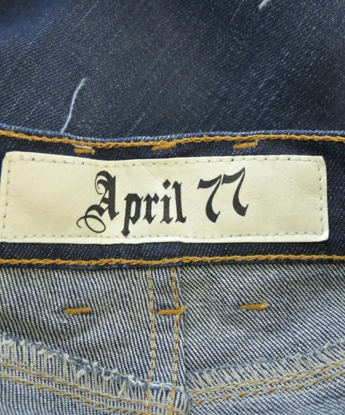 April77（エイプリルセブンティセブン）デニムパンツ 紺 サイズ:30(M位) メンズ/2200643307117