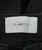 April77（エイプリルセブンティセブン）デニムパンツ 黒 サイズ:28(S位) メンズ/2200633744038