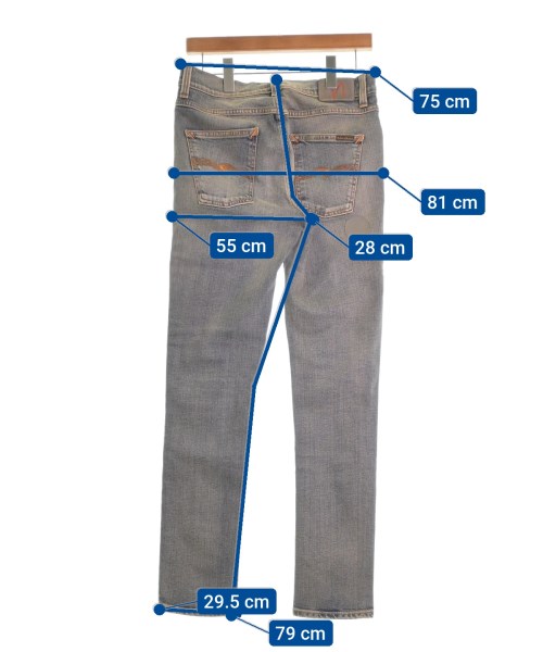 Nudie Jeans（ヌーディージーンズ）デニムパンツ 紺 サイズ:29(S位) メンズ/2200478445053