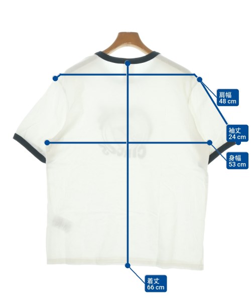 Nudie Jeans（ヌーディージーンズ）Tシャツ・カットソー 白 サイズ:L メンズ/2200637602105