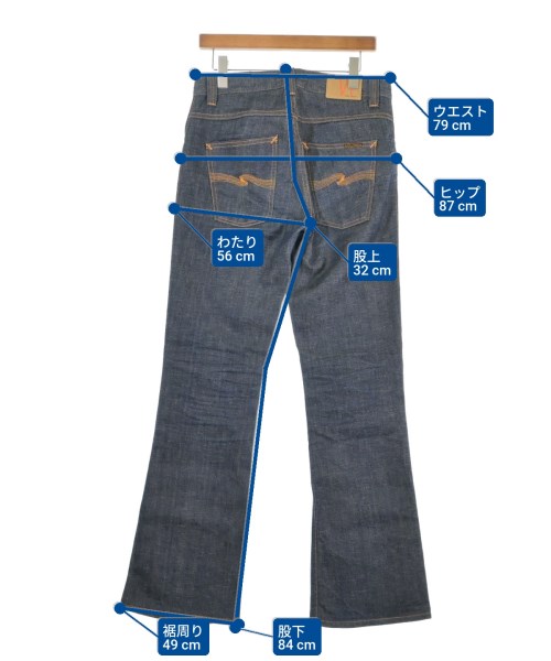 Nudie Jeans（ヌーディージーンズ）デニムパンツ 青 サイズ:30(M位) メンズ/2200626938017